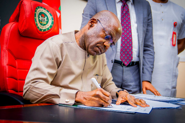 Abia state Governor Alex Otti